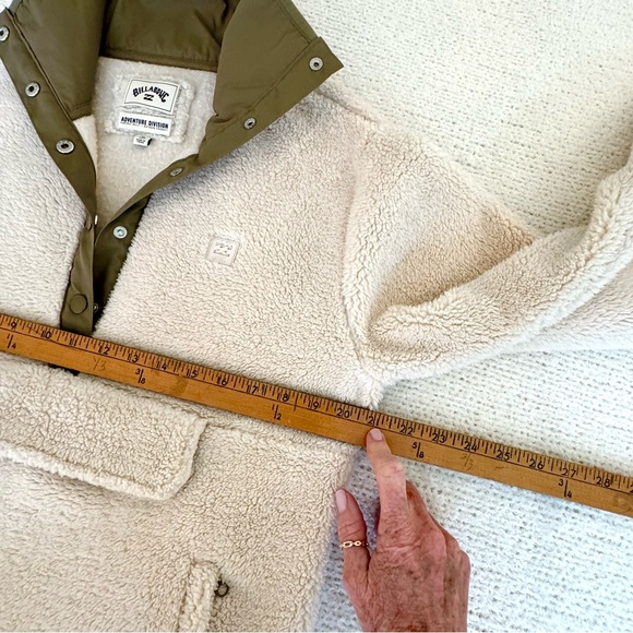 Billabong A/DIV Switchback Sherpa Fleece Sweatshirt M - Picture 15 of 16